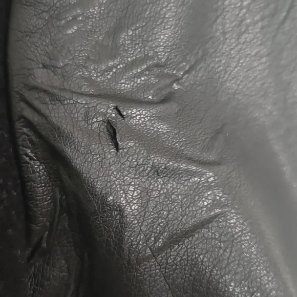 Marc New York Andrew Marc Faux Leather Sleeve Pea Coat - Picture 8 of 16